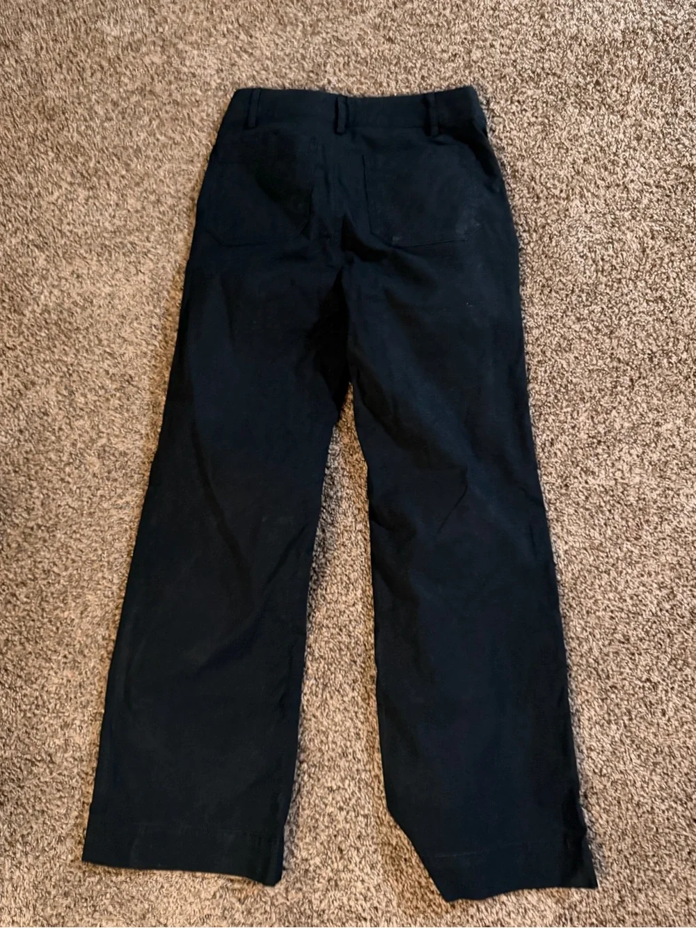 J. Crew Black Wide-Leg Men's Chinos
